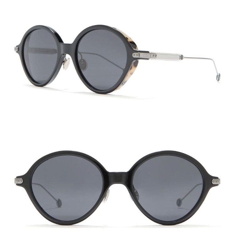 52mm Umbrage Round Sunglasses